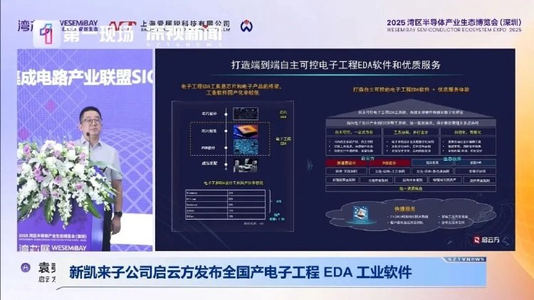 全國(guó)產(chǎn)自主可控！新凱來(lái)旗下啟云方發(fā)布重磅EDA設(shè)計(jì)軟件網(wǎng)絡(luò)工程